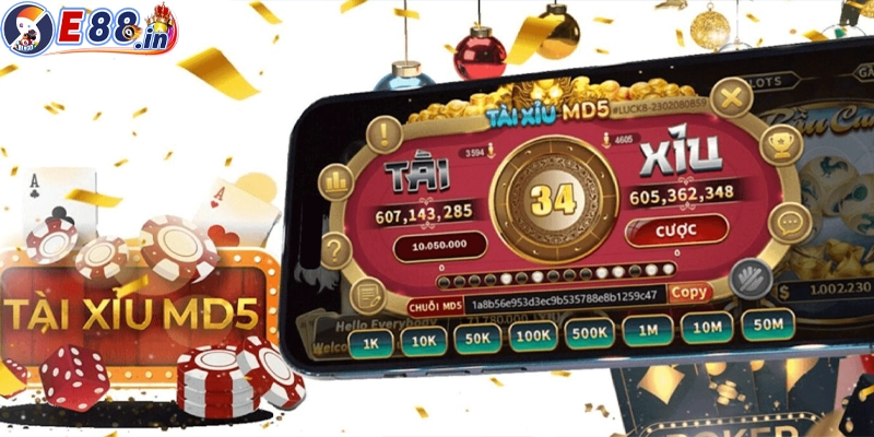 Cách chơi cơ bản của tài xỉu MD5