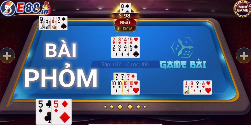 Luật chơi phỏm - tá lả cơ bản